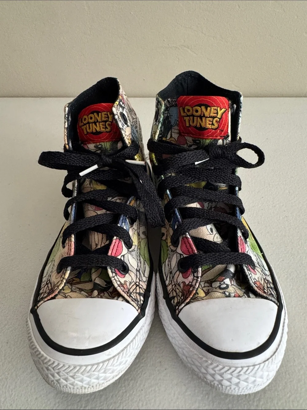 Converse Kids High-Top Sneakers in Black, White, Yellow, Green, Red